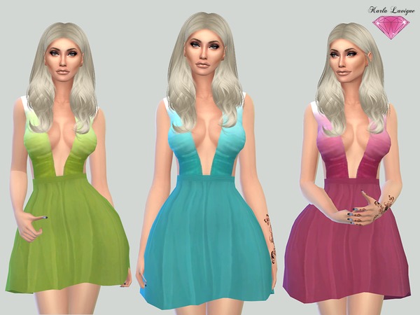  The Sims Resource: Shym Dress by Karla Levigne