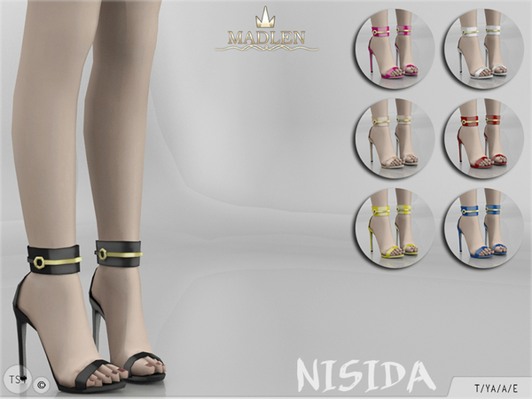  The Sims Resource: Madlen Nisida Shoes by MJ95