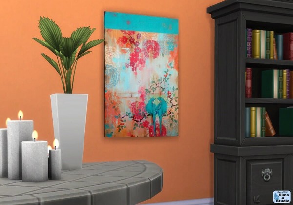  Sims 4 Studio: Tile paintings