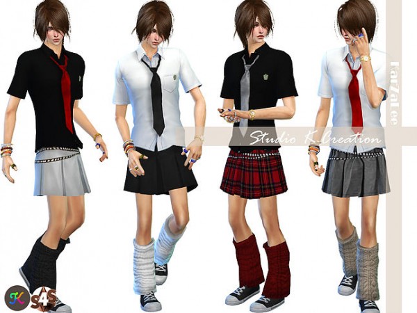  Studio K Creation: Men School uniform