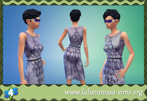  La Luna Rossa Sims: Day dress