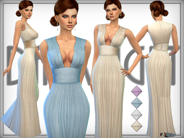  The Sims Resource: RITA dress by DarkNighTt