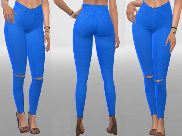  The Sims Resource: Summer Jeans by Pinkzombiecupcake