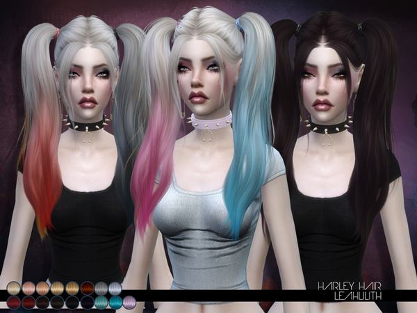  The Sims Resource: LeahLillith Harley Hair