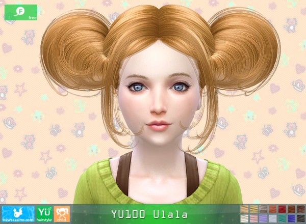  NewSea: YU100 Ulala free hairstyle for girls