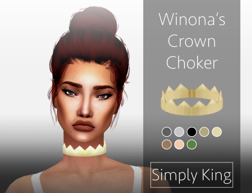  Simply King: Winona’s Crown Choker