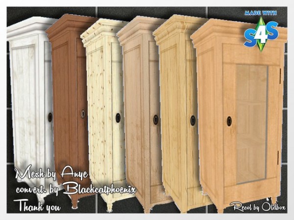  All4Sims: Shabby country cabinet