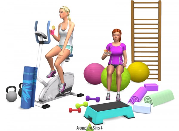  Around The Sims 4: Sport & Gym
