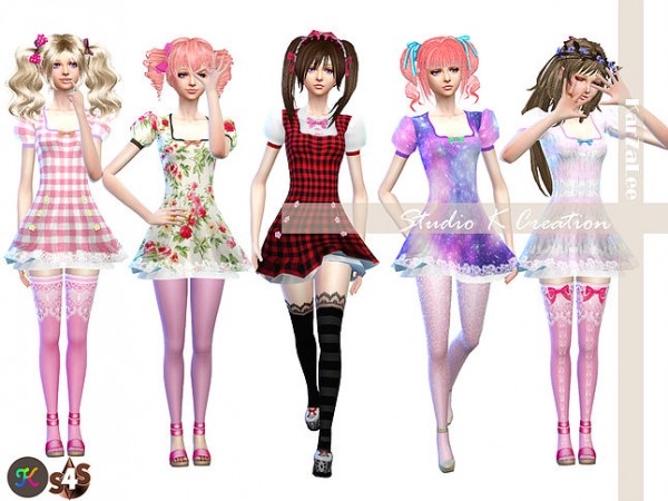  Studio K Creation: Secret pink   Lulu dress type B