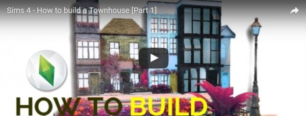  Sims4Luxury: How to build a towhouse [Part 1]