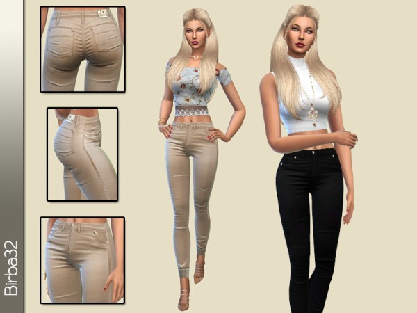  The Sims Resource: Spring Colorful Pants by Birba32