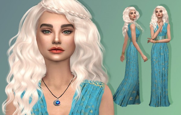 Trillyke: Daenerys Targaryen • Sims 4 Downloads