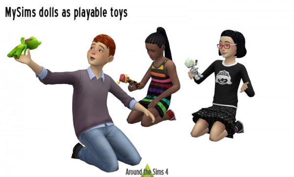  Around The Sims 4: MySims Dolls
