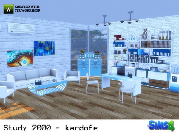  The Sims Resource: Study 2000 by Kardofe