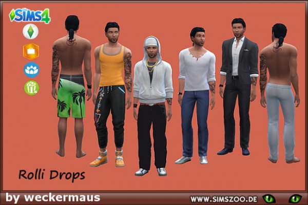  Blackys Sims 4 Zoo: RolliDrops by weckermaus