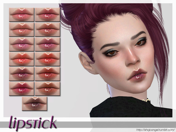  The Sims Resource: Lips Set 29 by Shojo Angel