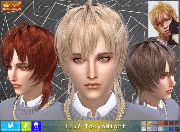  NewSea: J217 Tokyo Night donation hairstyle