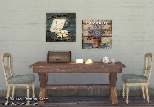  The Sims Models: Paintings by Milana