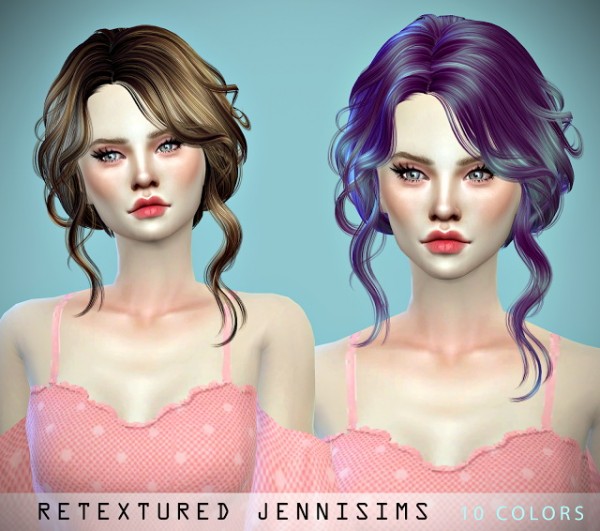  Jenni Sims: Newsea Sweet Slumber and Newsea Josie Hairs retextures