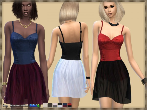  The Sims Resource: Dress Skirt and Transparent by Bukovka