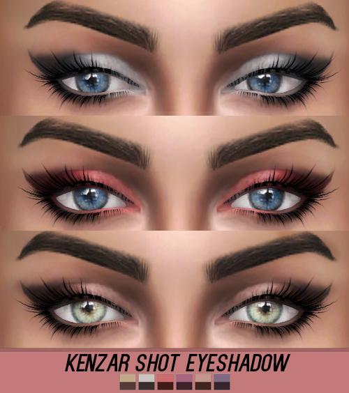  Kenzar Sims: Shot Eyeshadow
