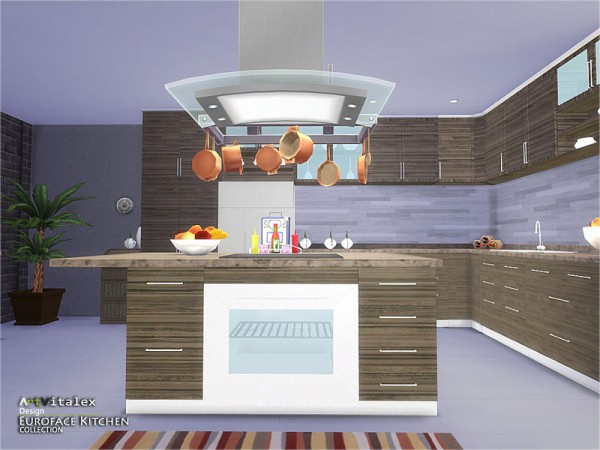  The Sims Resource: Euroface Kitchen by ArtVitalex