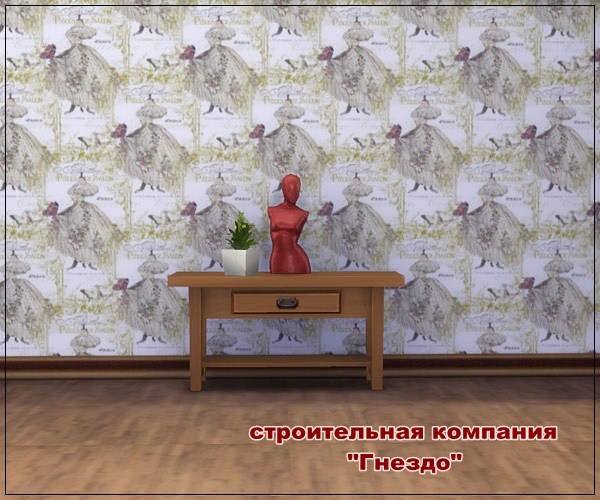  Sims 3 by Mulena: Wallpaper Clothing 1