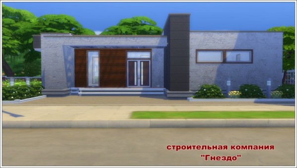  Sims 3 by Mulena: Tronic frame house