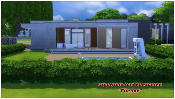  Sims 3 by Mulena: Tronic frame house