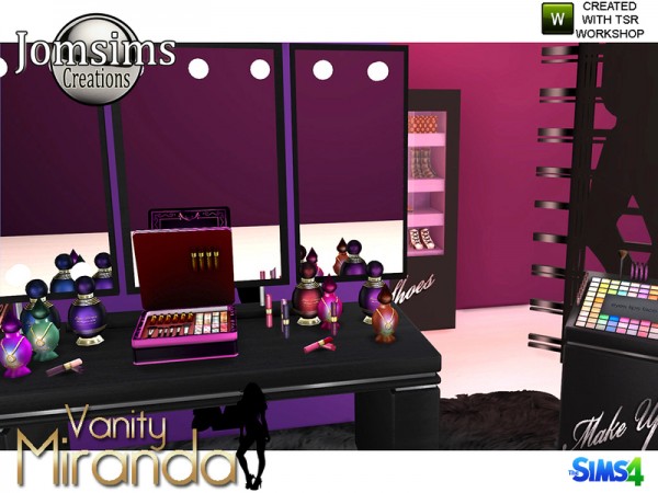  The Sims Resource: Miranda Vanity Beauty by jomsims