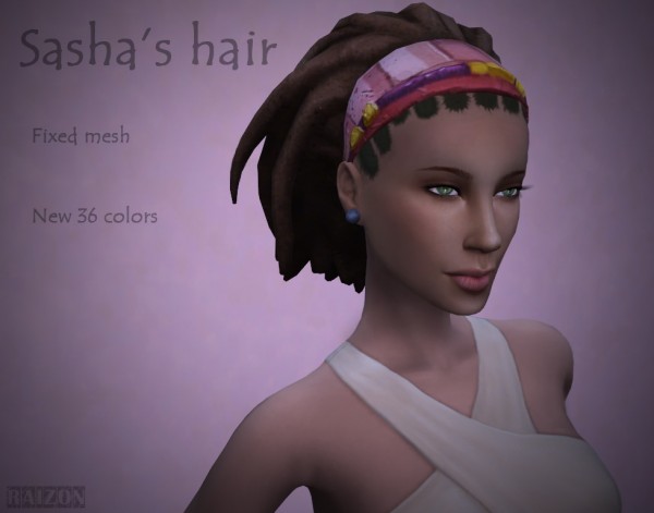  Rumoruka Raizon: Sasha`s hair