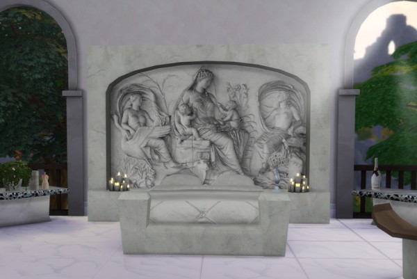  Sims 4 Studio: The Roman Collection   Julius bed