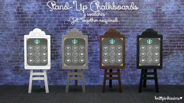  Brittpinkiesims: Simlish Starbucks Set   Part 2
