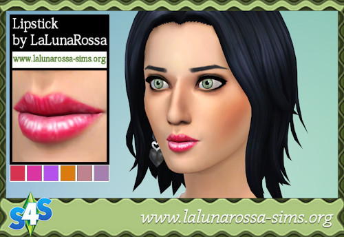  La Luna Rossa Sims: Color Balsam Lipstick