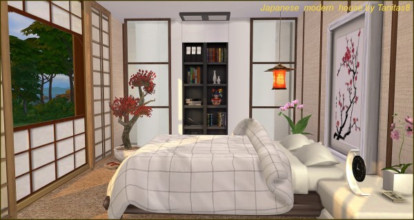 Tanitas Sims Japanese Modern House • Sims 4 Downloads
