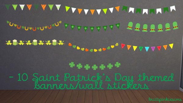  Brittpinkiesims: Saint Patrick’s Day ‘16 set!