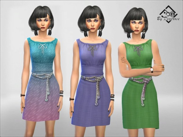  The Sims Resource: Romantic Nice Dress by Devirose