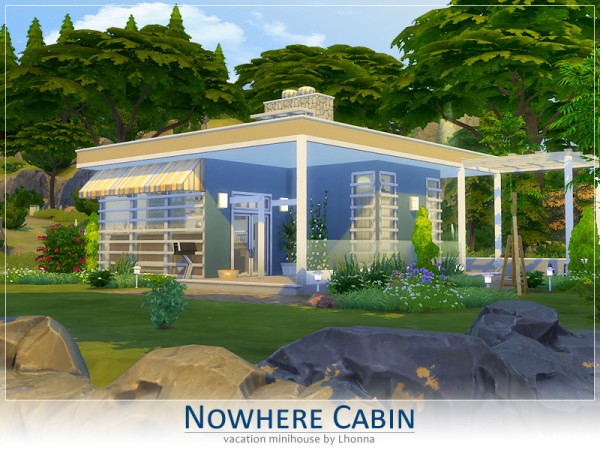  The Sims Resource: Nowhere Cabin by Lhonna