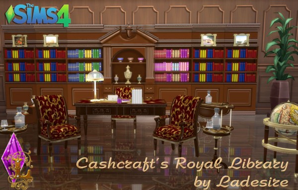  Ladesire Creative Corner: Cashcrafts Royal Library