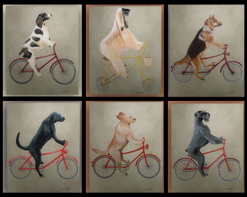  Ksimbleton: Doggies on Bicycles