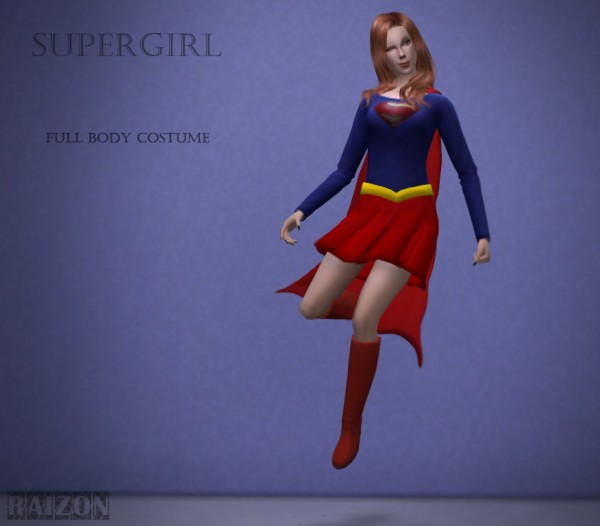  Rumoruka Raizon: Super girl costume