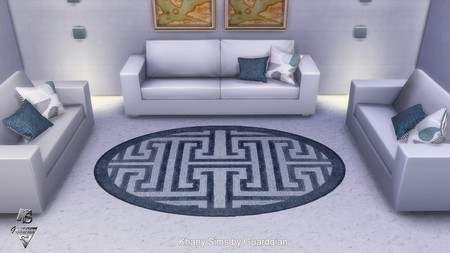  Khany Sims: OVALISSIMES rugs by Guardgian