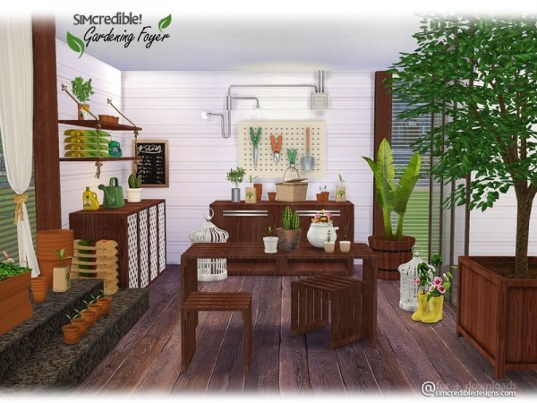  The Sims Resource: Gardening Foyer   Plants by SIMcredible
