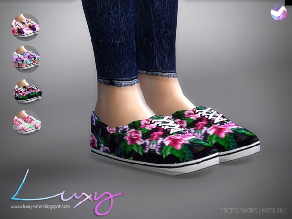  The Sims Resource: Tacito Shoes by LuxySims3
