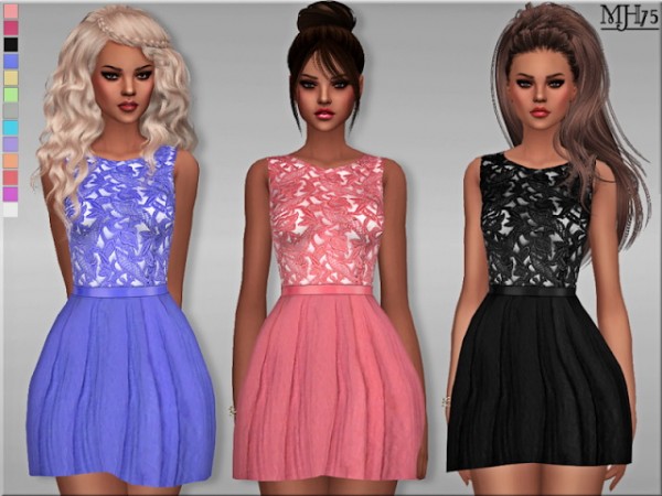  Sims Addictions: True decadence dress by Margies Sims