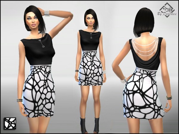  The Sims Resource: BeW Dress by Devirose