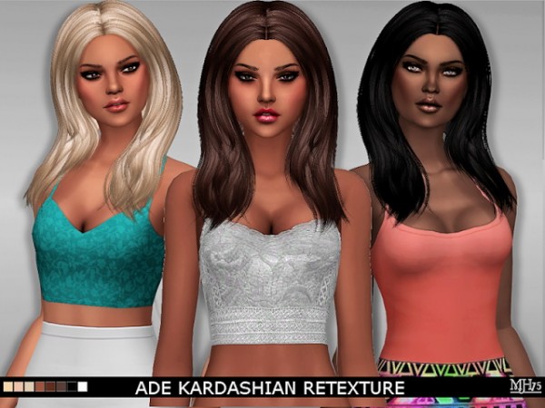 Sims Addictions: Ade Kardashian Retexture