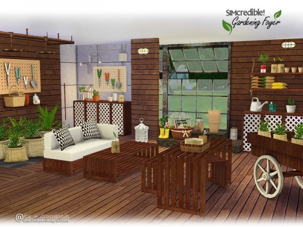  The Sims Resource: Gardening Foyer decor by SIMcredible
