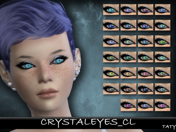  The Sims Resource: Crystal Eyes by Taty