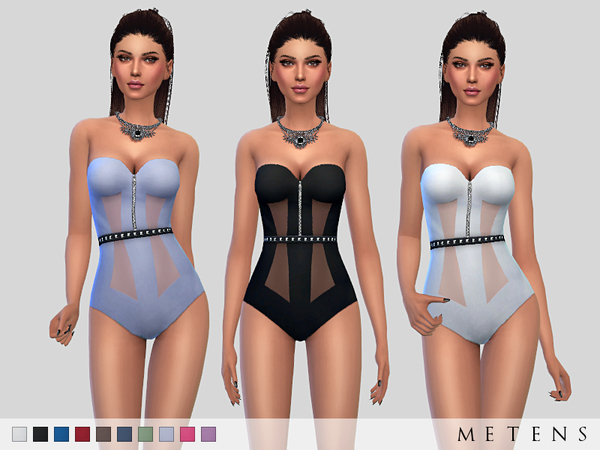  The Sims Resource: Diva Bodysuit by Metens